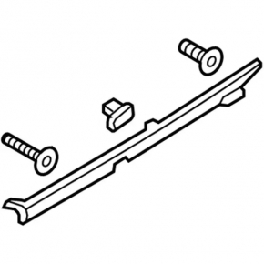 Trunk lid trim under the handle Ford Fusion mk5 17-18
