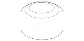 Mitsubishi Outlander 18-22 PHEV coolant expansion tank cap