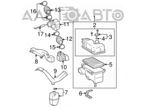 Lexus RX400h 06-09 Air Filter Housing