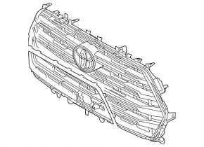 Toyota Sequoia 23-26 Limited grille