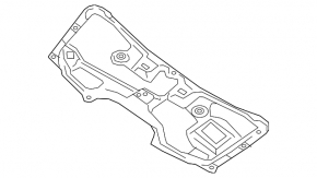 Nissan Rogue 14-20 Hood Insulation Type 2