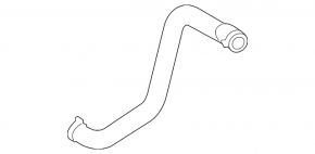 Lower cooling pipe Ford Flex 09-19