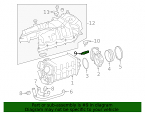 Intake Air Temperature Sensor Mercedes GLC 16-22