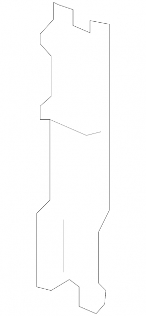 Left rear bumper mount for Ford Ecosport 18-20