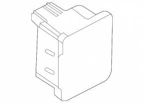 Lincoln Corsair 20-26 Center Console Cigarette Lighter (Black)
