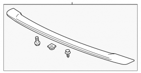 Acura ILX 13-15 Trunk Lid Spoiler
