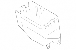 Mercedes X164 GL underhood fuse box housing