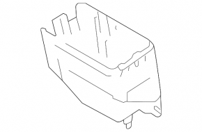 Mercedes X164 GL underhood fuse box housing