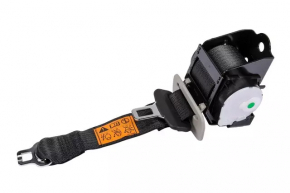 Rear left seat belt for Cadillac ATS 13-18, black