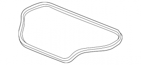 Chevrolet Camaro 16-23 Coupe Trunk Lid Seal