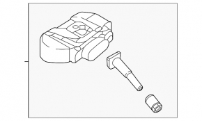 Kia Sportage 17-22 433 MHz Wheel Pressure Sensor