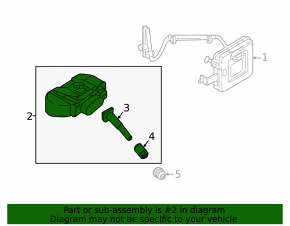 Kia Sportage 17-22 433 MHz Wheel Pressure Sensor