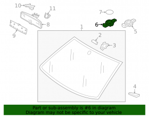 Rain sensor VW CC 08-17