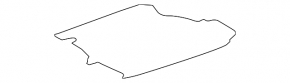 Carpeted trunk floor for Toyota Solara 2.4 04-08