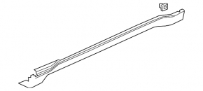 Right threshold Honda HR-V 16-18