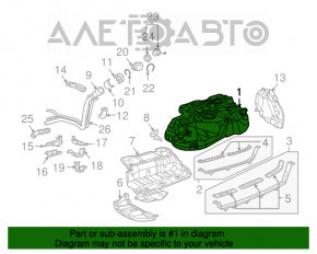 Toyota Highlander 01-07 Fuel Tank