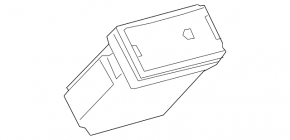 USB Hub, AUX Lexus RX350 RX450h 16-19 missing cover