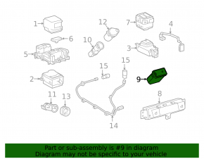 USB Hub, AUX Lexus RX350 RX450h 16-19 missing cover