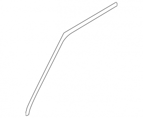 Upper door molding front right Ford Flex 09-19