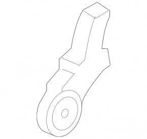 Driver's seat backrest adjustment motor Audi Q7 16-
