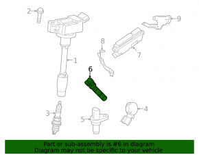 Lexus NX 15-21 Crankshaft Position Sensor