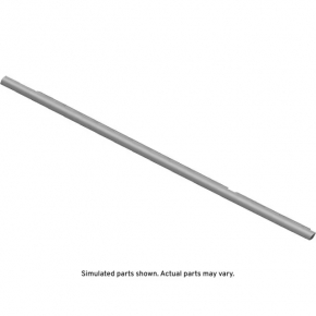 Molding door-glass central rear left Chevrolet Cruze 11-15 chrome