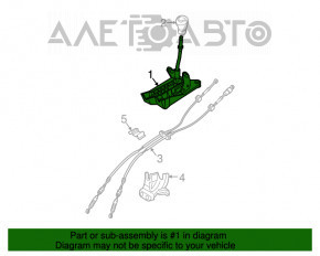 Mazda3 03-08 Gearbox Shifter