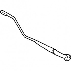 Left wiper arm for Ford Edge 15-24