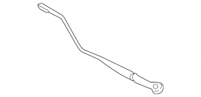 Left wiper arm for Ford Edge 15-24