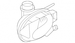 Expansion tank cooling VVB Ford Mustang Mach-E 21-23 with cover