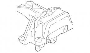 Engine mount left Mitsubishi Outlander 14-20 3.0