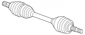 Drive axle shaft front left Chevrolet Cruze 16-