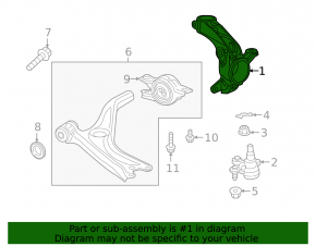 Front right axle Honda Accord 23-
