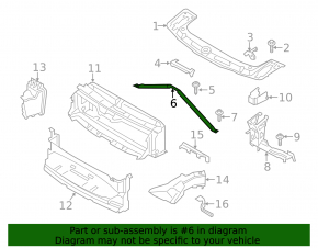TV strut BMW 3 F30 12-18