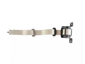 Seat belt 3rd row center right Chrysler Pacifica 17-24 gray in the ceiling