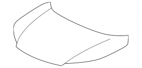 Bare hood Honda CRV 12-16