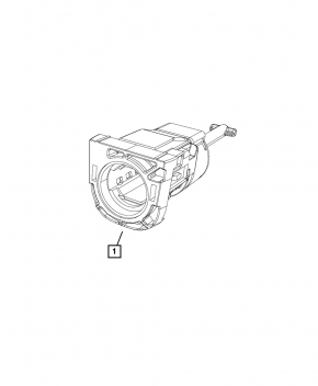 Front left lock cylinder Fiat 500L 14-19