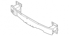 Front bumper reinforcement Audi A3 8V 15-20