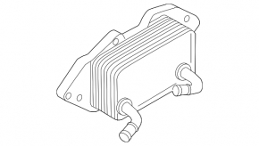Porsche Panamera 12-16 Hybrid 3.0L Engine Oil Cooler