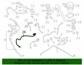 Lambda probe left first Porsche Macan 15-18 3.0T, 3.6T