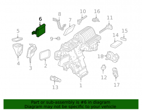 Mercedes X164 GL W164 ML W251 R Evaporator