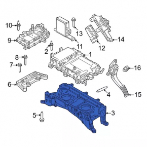 Ford Mustang Mach-E 21-23 On-Board Charger Mount
