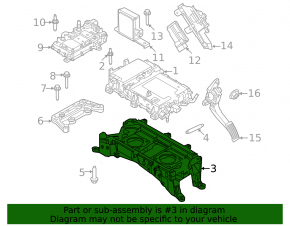 Ford Mustang Mach-E 21-23 On-Board Charger Mount