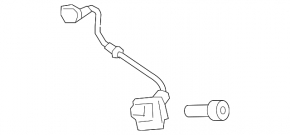 Fuel filler flap lock Honda Civic X FC 16-21