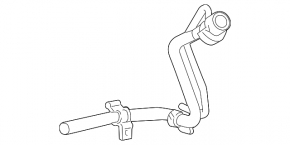 Toyota Prius 30 10-12 Fuel Filler Neck