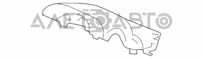 Honda Civic 4D 06-09 Steering Column Bezel