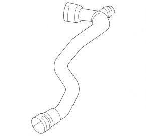 Upper cooling pipe Audi A5 F5 17-