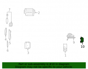 Fuse box under the dashboard right Mercedes GLC 16-22