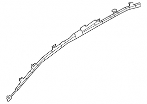 Airbag side curtain right Mazda 3 14-18 BM
