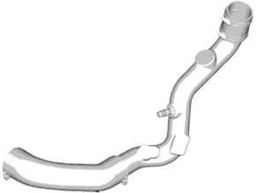 Intercooler pipe left Ford Fusion mk5 13-14 1.6T